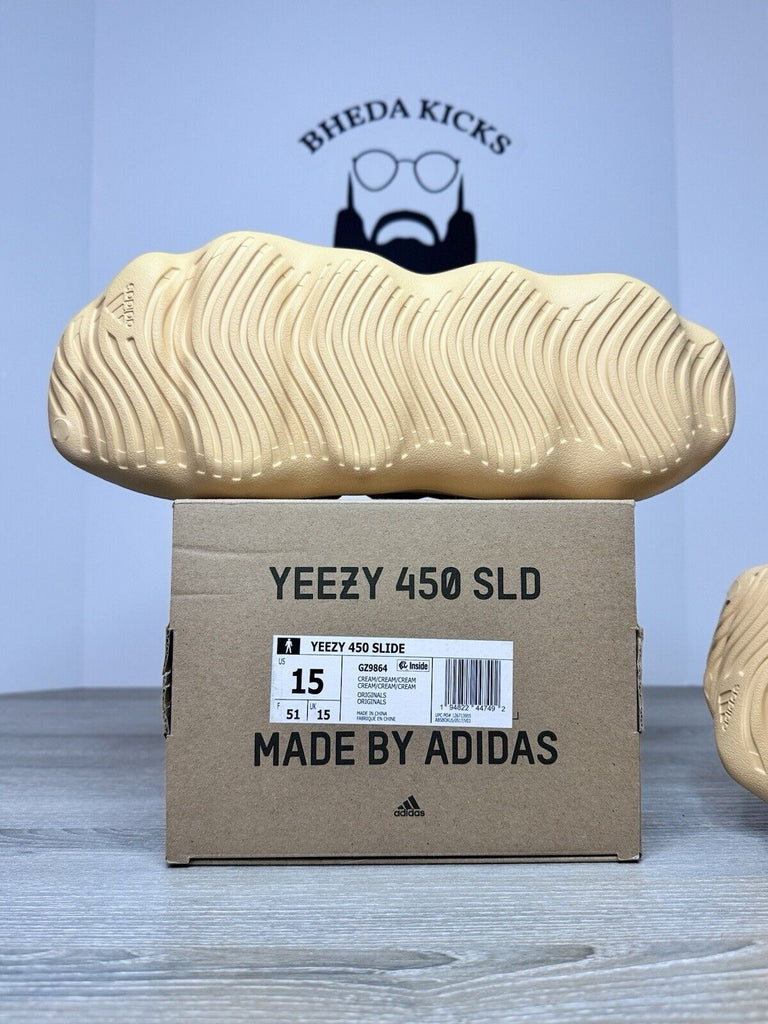 Size 15 - Yeezy 450 FOAM Slide Cream (GZ9864) DS NEW Authentic Rare Men’s