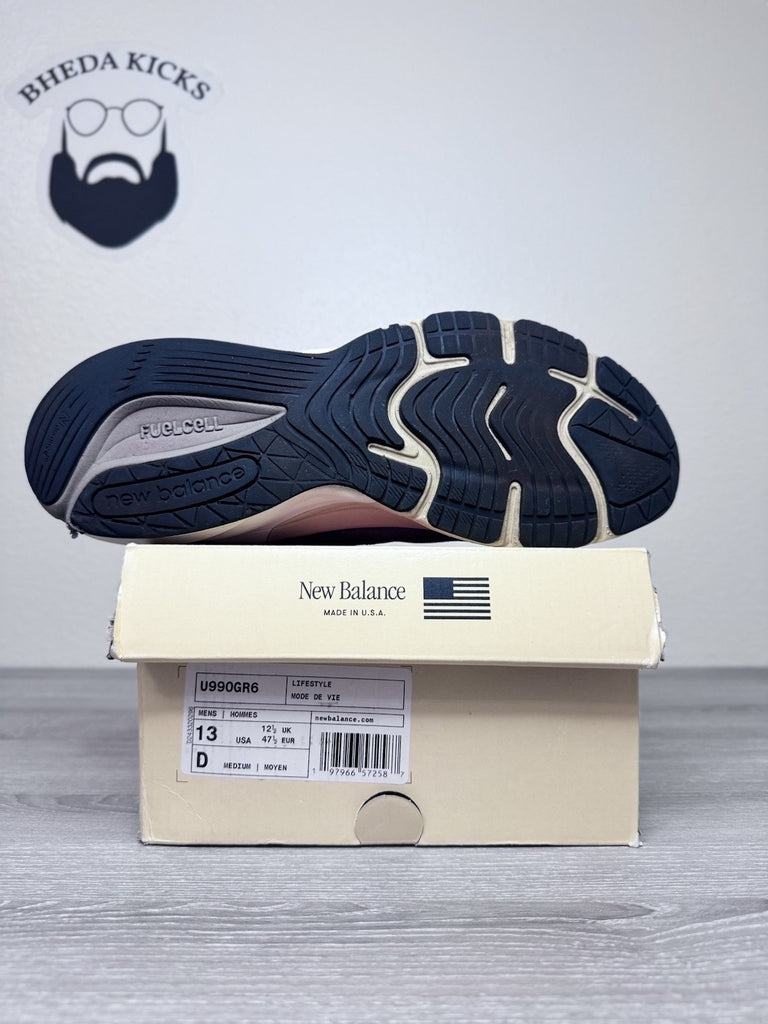 Size 13 - New Balance Teddy Santis x 990v6 Made in USA Castlerock Moonrock