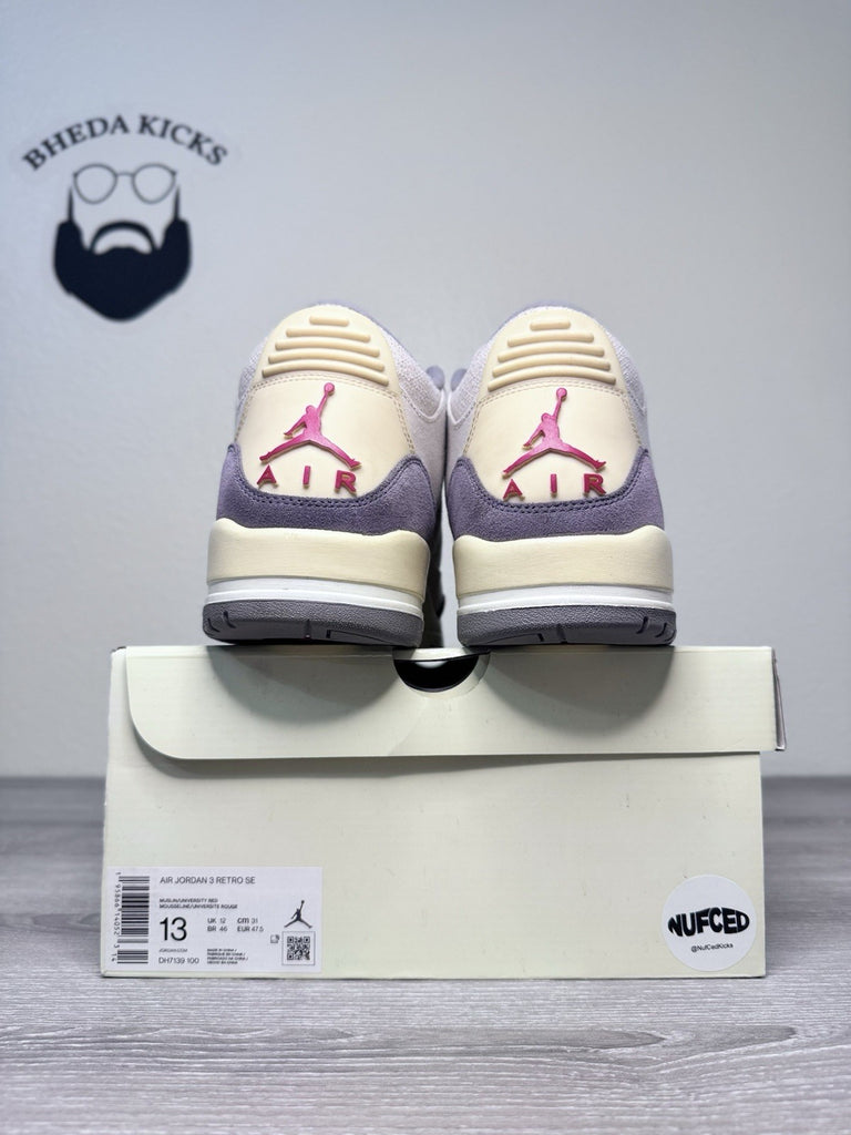 Size 13 - Air Jordan 3 Muslin (DH7139-100) Preowned Authentic Og