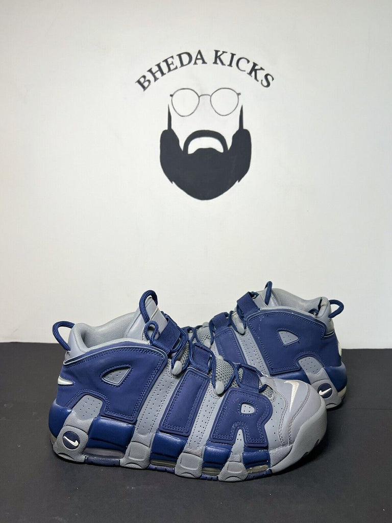 Nike Air More Uptempo Georgetown Hoyas Grey Blue 921948-003 Men's Size 11.5 Og