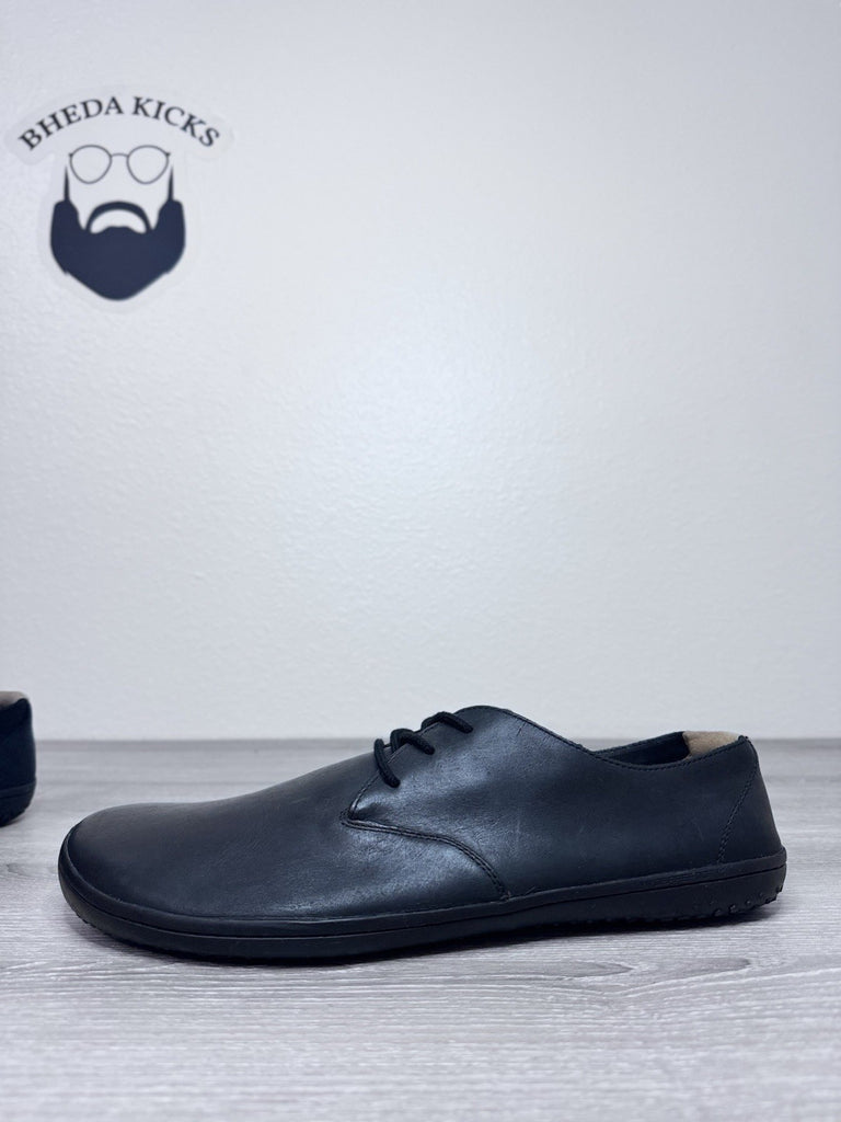Size 49EU/15 US - Vivobarefoot Ra Black Leather Minimalist Zero Drop Shoe