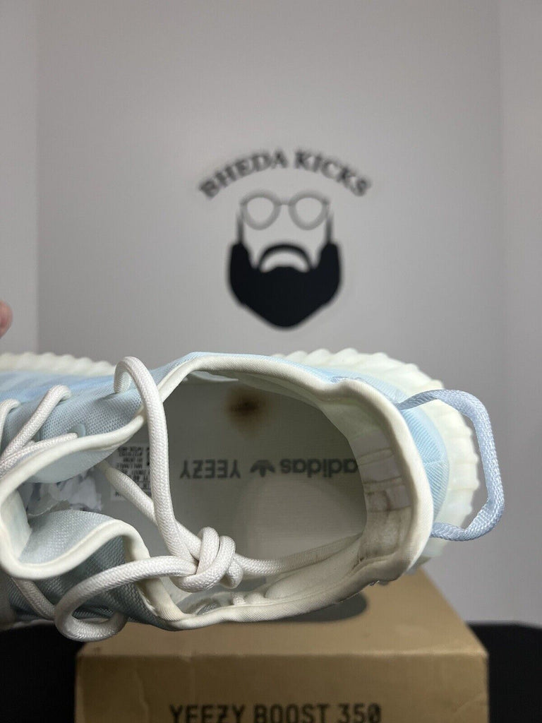 Adidas Yeezy Boost 350 V2 Mono Ice 2021 GW2869 Preowned Og Men’s Size 11.5