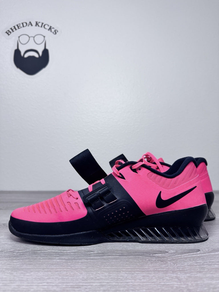 Size 15 - Nike Romaleos 3 Solar Red/Black 852933-602 Men's Weightlifting Shoes