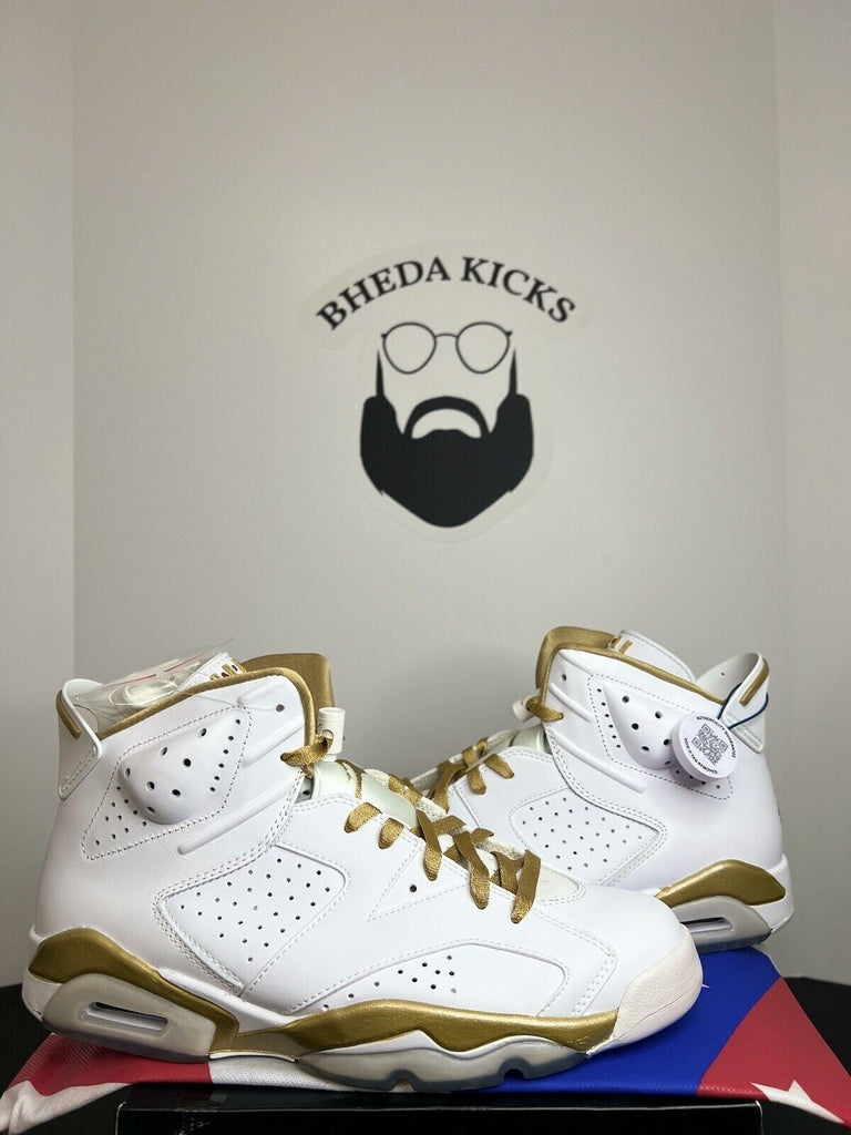 NEW Nike Air Jordan 6 Retro GMP Golden Moments Pack OG 2012 384664-135 Size 10.5