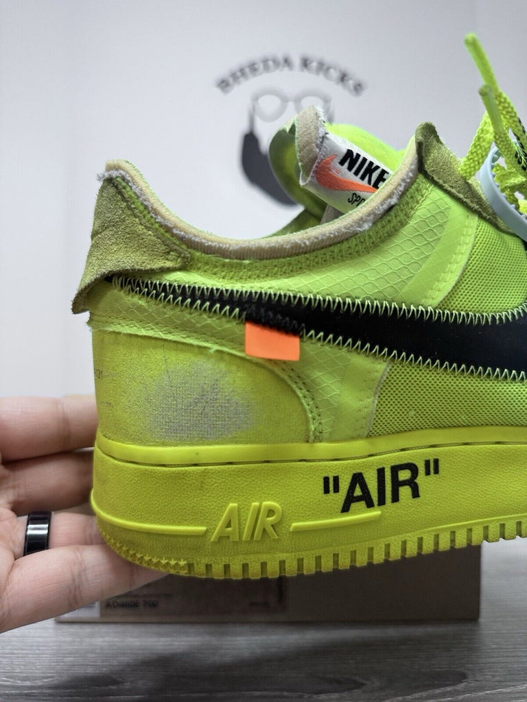 Nike Off-White x Air Force 1 Low Volt Size 13 AO4606-700 Preowned Authentic