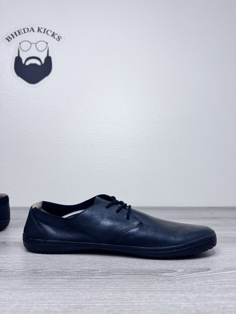 Size 49EU/15 US - Vivobarefoot Ra Black Leather Minimalist Zero Drop Shoe