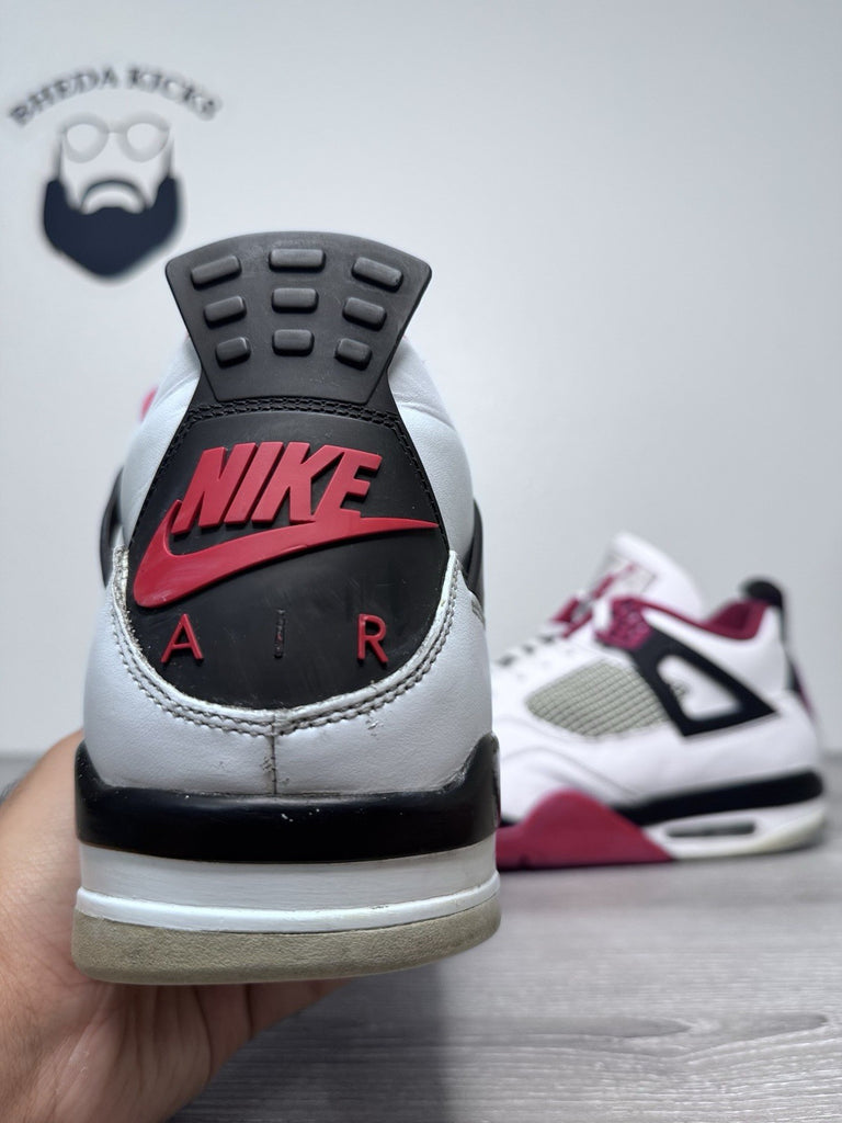Size 15 - Nike Air Jordan 4 Retro OG Mid Fire Red DC7770-160 2020 Preowned