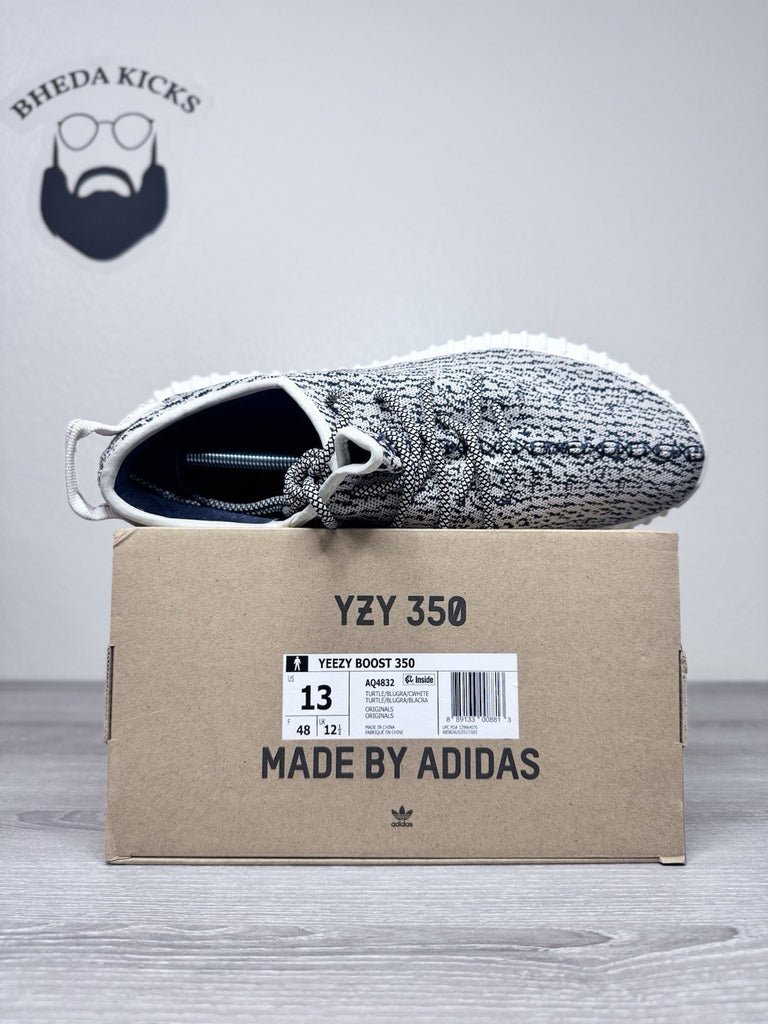 Size 13 - adidas Yeezy Boost 350 Low Turtle Dove Preowned AQ4832 Authentic