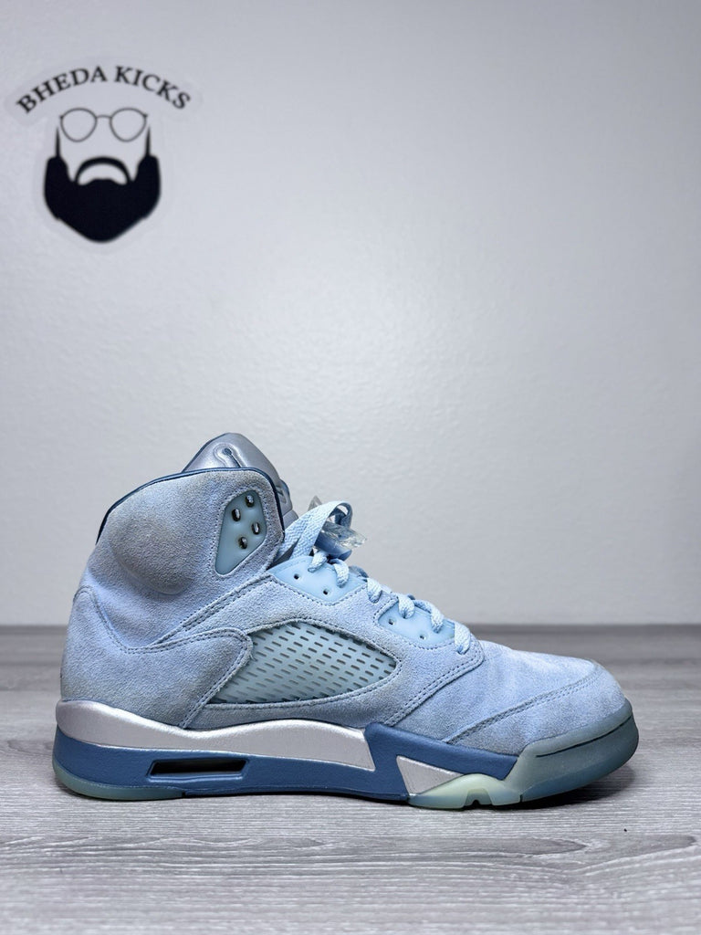 Size 11 Women’s / 9.5 M - Jordan 5 Retro Bluebird Shoes DD9336-400 Nike Sneakers