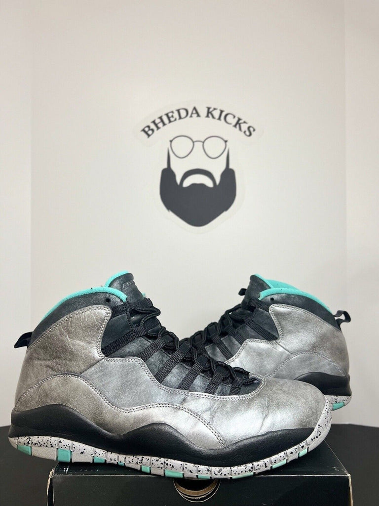 Nike Air Jordan 10 Retro Lady Liberty 2015 705178-045 Silver OG Men’s Size 12