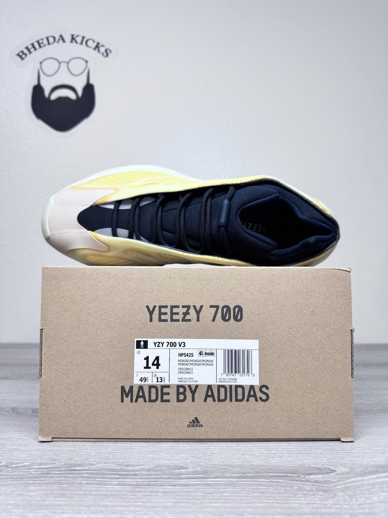 Size 14 - adidas Yeezy 700 V3 Mono Safflower HP5425 Preowned Authentic Og