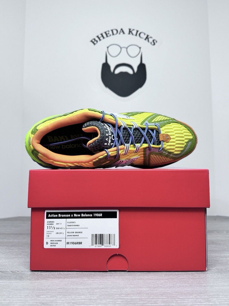 Size 11.5 - Action Bronson x New Balance 1906R Scorpius F&F Baklava M1906RBR