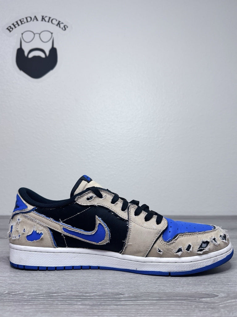 Size 15 - Air Jordan 1 Low x Nike SB Mountain Desert Ore Sneakers CJ7891-200