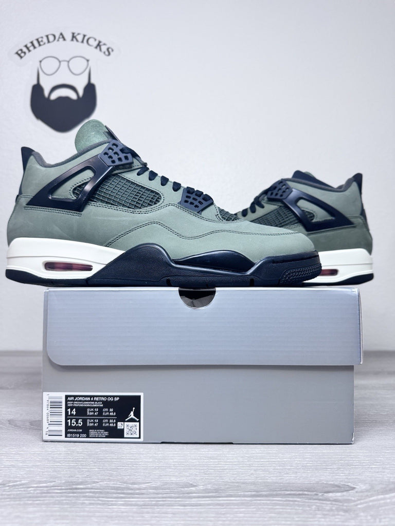 Size 14 - Undefeated x Air Jordan 4 Retro 2025 IB1519-200 Brand New