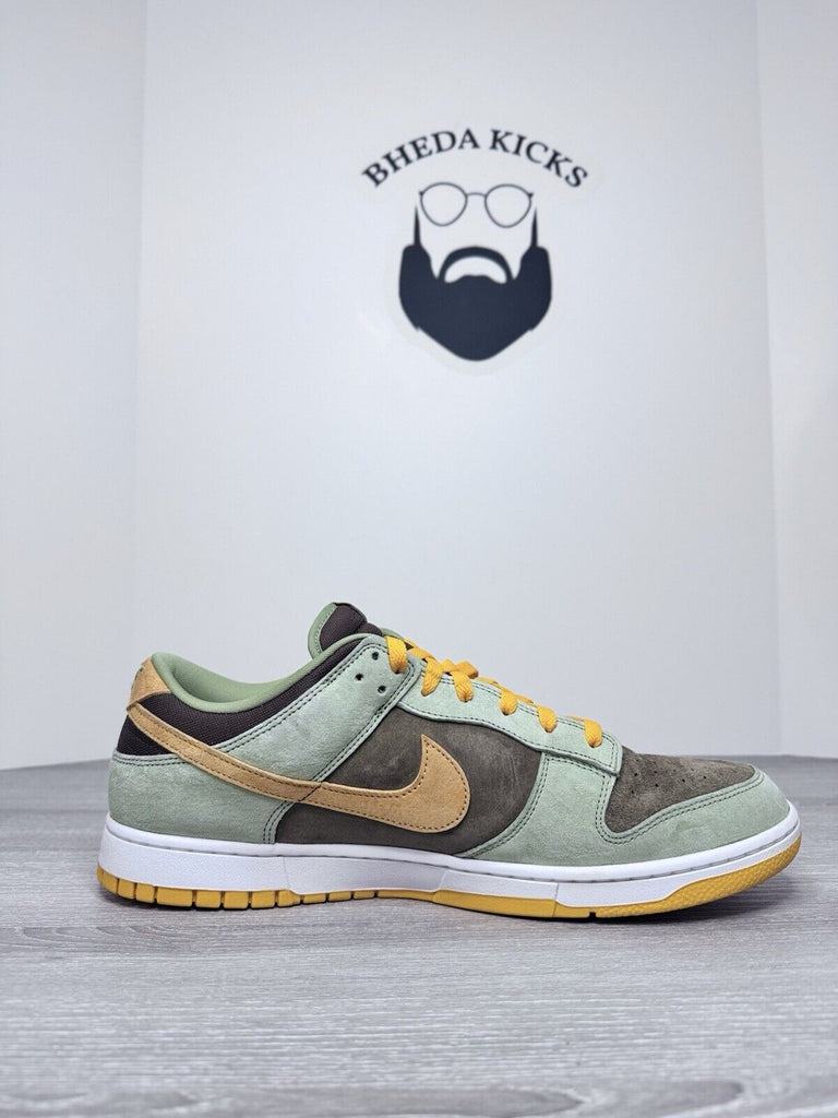 Size 15 - Nike Dunk Low Dusty Olive DH5360-300 Ugly Duckling Preowned Authentic