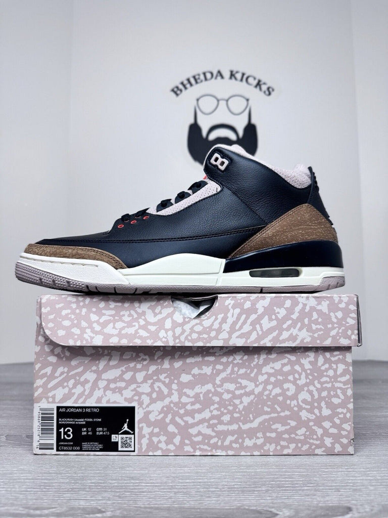 Size 13 - Nike Air Jordan 3 Retro Desert Elephant CT8532-008 OG NEW DS