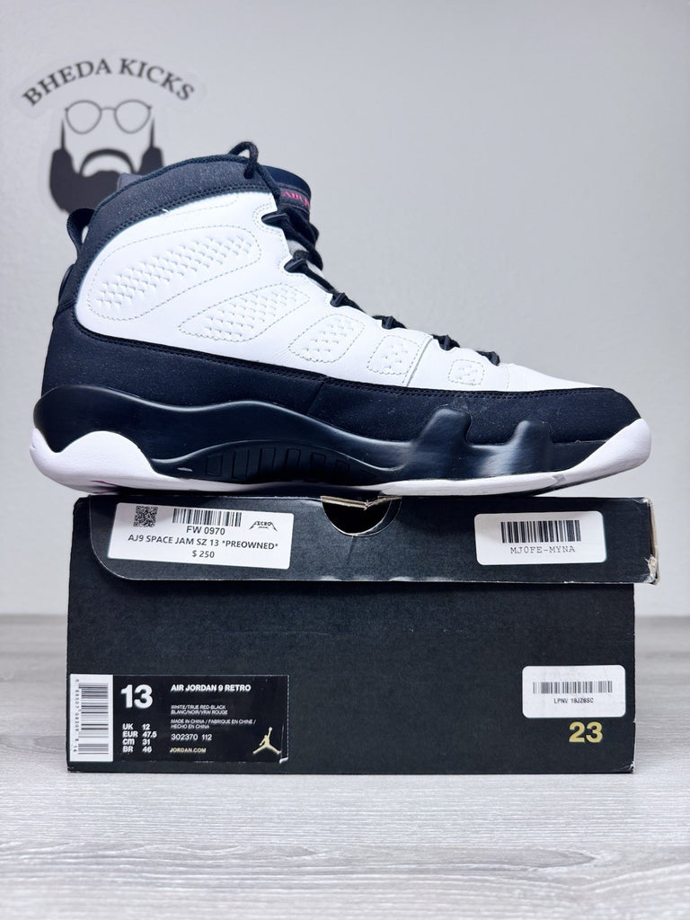 Size 13 - Air Jordan 9 Retro “Space Jam” (302370-112) 2016 Preowned Clean