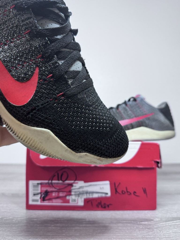 Size 10 - Nike Kobe XI 11 Elite Low Tinker Muse Red Sneakers 822675-060
