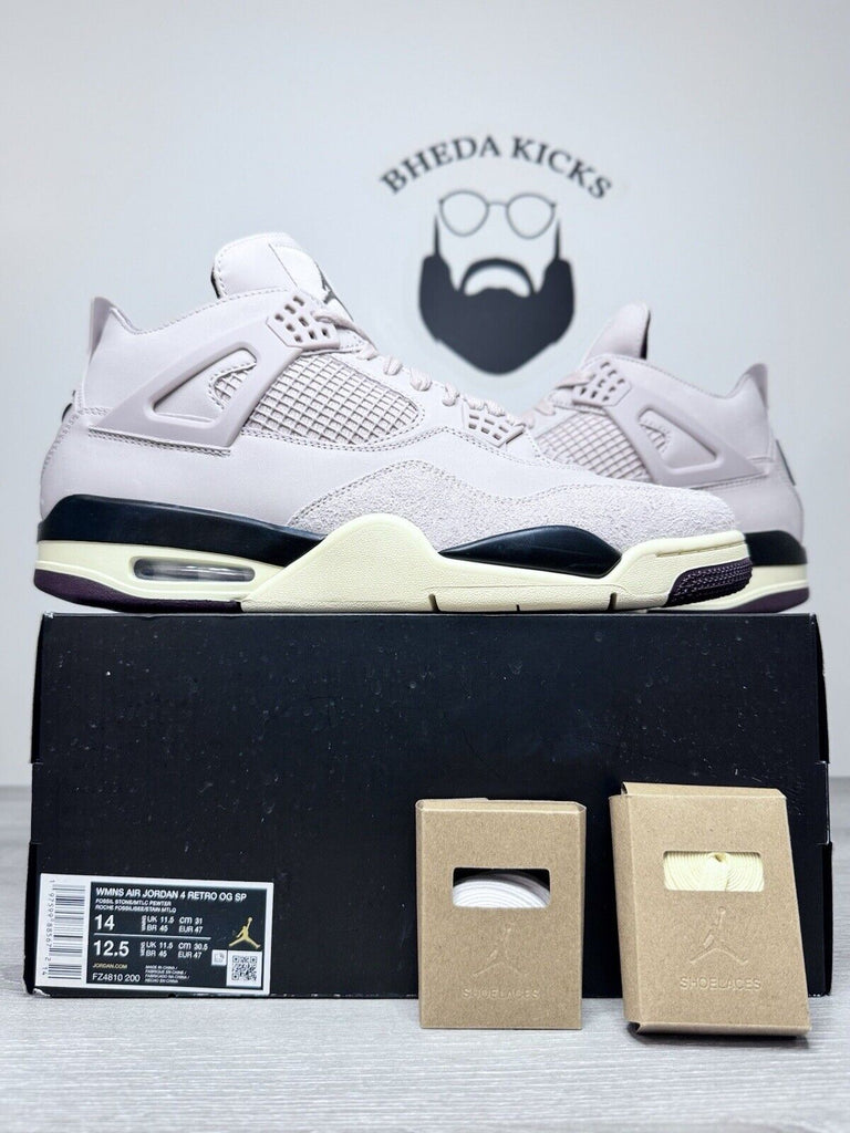 Size 14W/12.5 Men - A Ma Maniére x Air Jordan 4 Retro “While You Were Sleeping”