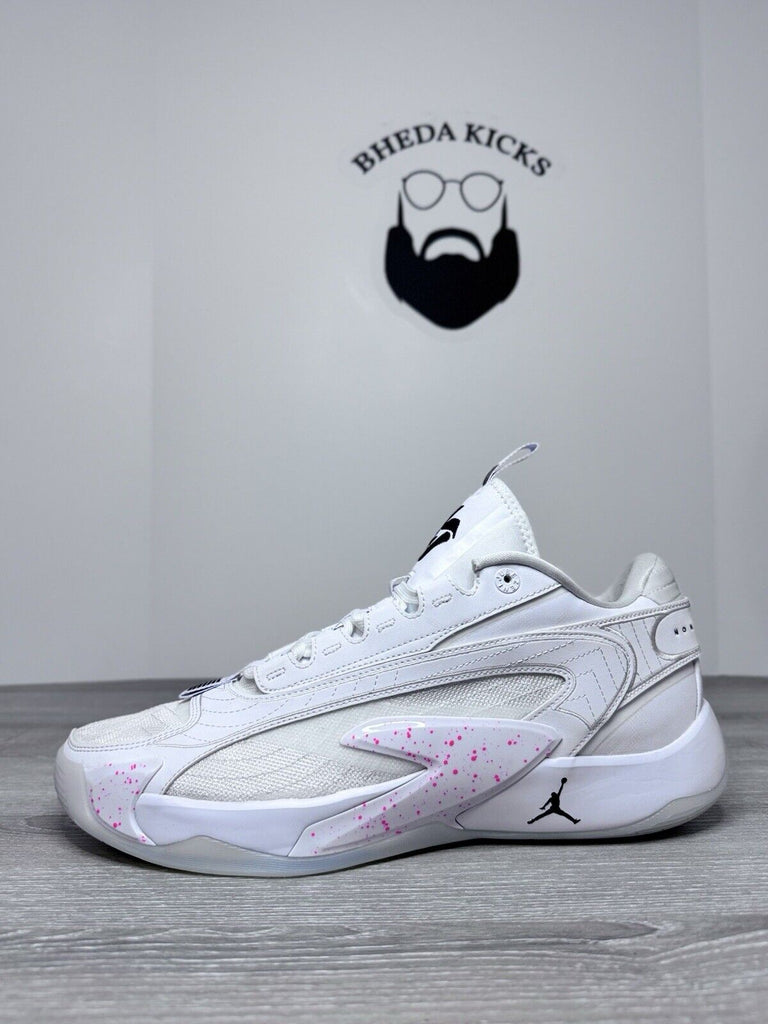 Size 13 - Nike Air Jordan LUKA 2 White/Hyper Pink Basketball Shoe DX8733-106