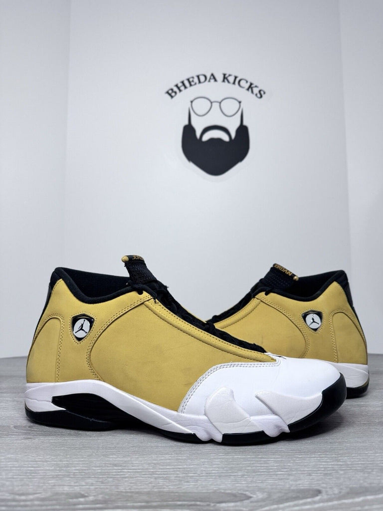 Size 14 - Jordan 14 Retro Light Ginger (2022) 487471-701 Preowned Authentic