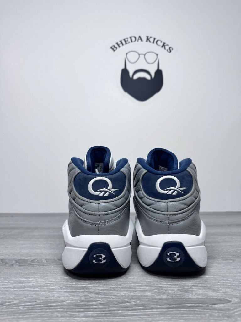 Size 12 - Reebok Question Mid Georgetown J-99179 Allen Iverson Preowned