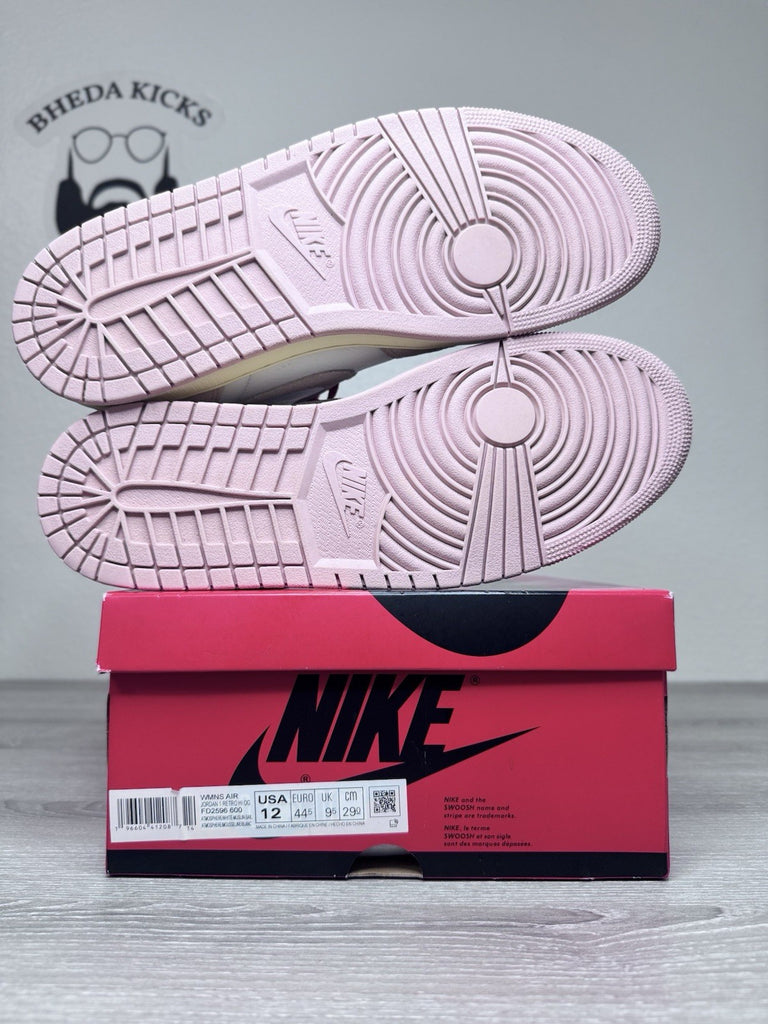 Size 12W/10.5M - Nike Air Jordan 1 Retro High OG Washed Pink FD2596-600
