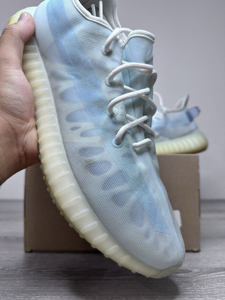 Size 14 - Adidas Men's Yeezy Boost 350 V2 Mono Ice GW2869 Preowned Authentic