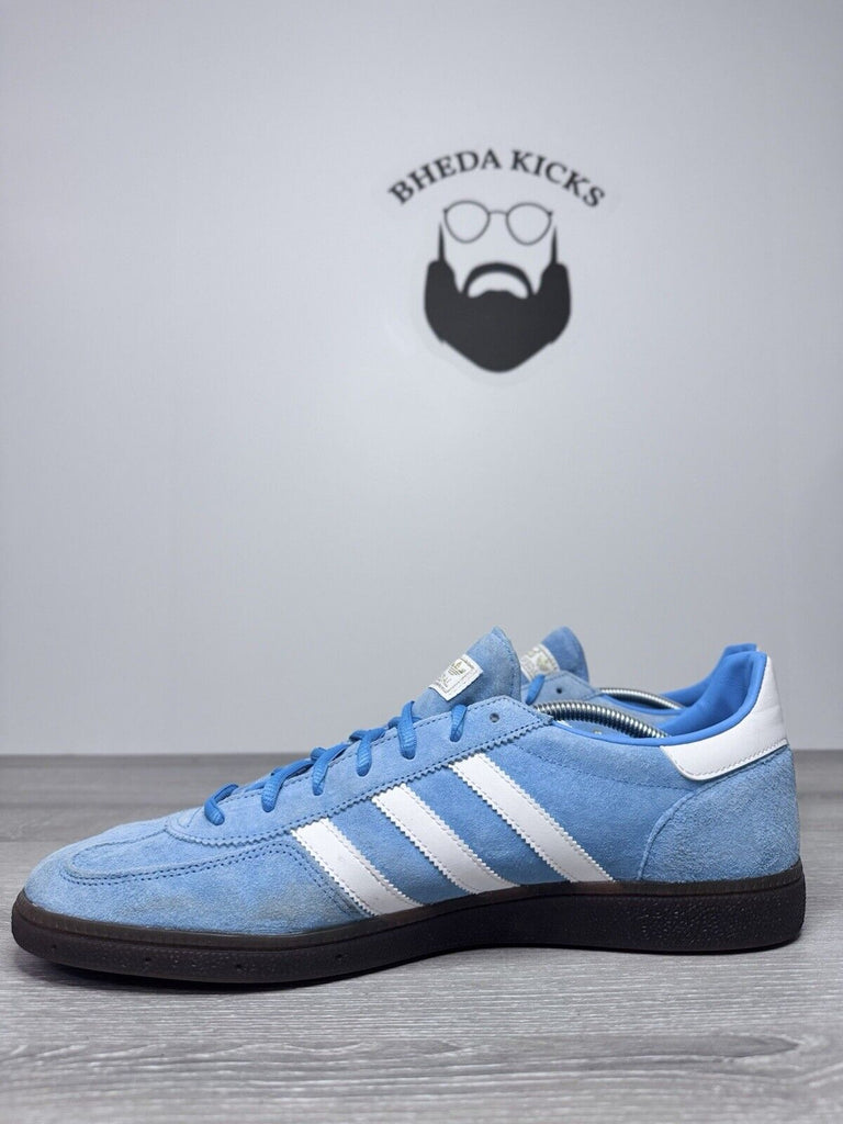 Size 14 - Adidas Handball Spezial Shoes 'Light Blue' BD7632 Preowned Authentic