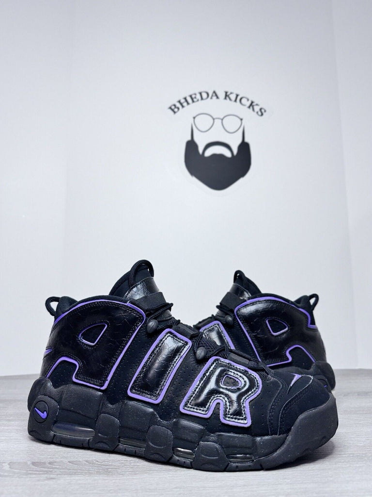 Size 11 - Nike Air More Uptempo '96 Black Action Grape Purple DV1879-001 Mens