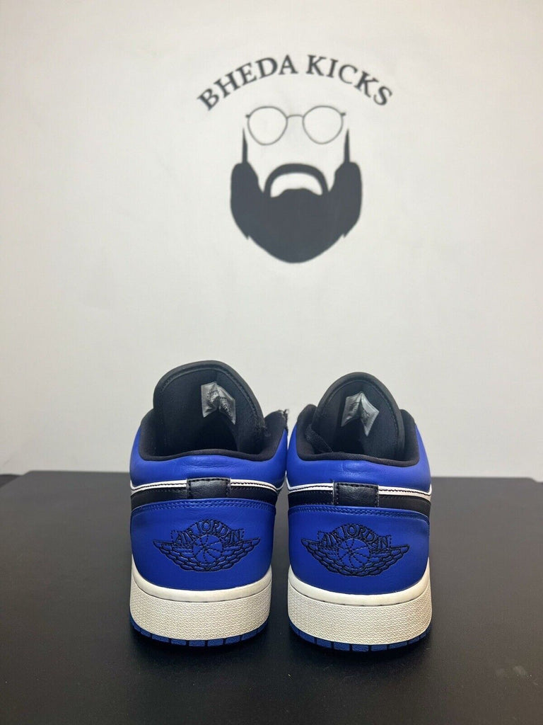 Nike Air Jordan 1 Low Royal Toe 2019 Retro CQ9446-400 Blue Black Men's 13 Rare