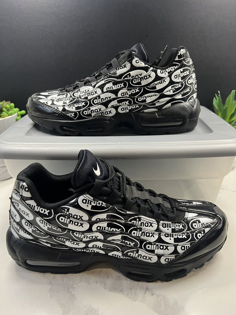 Nike Air Max 95 Premium 538416-017 Mens Sz 11 Black / Back - White