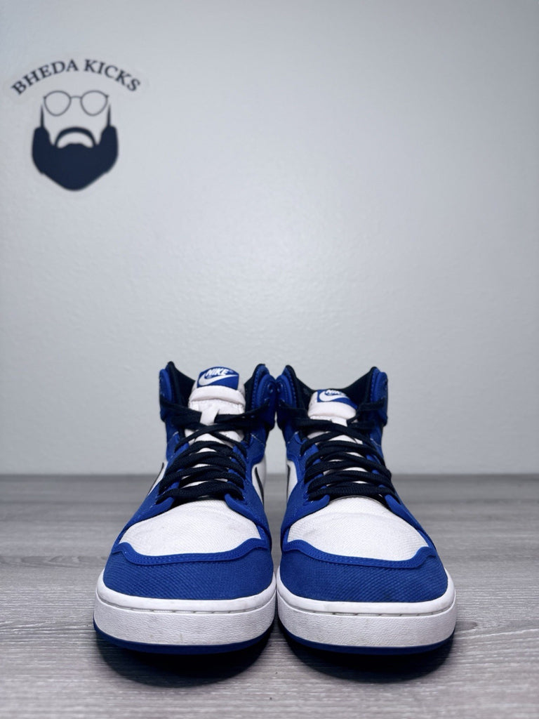 Size 10.5 - Nike Air Jordan 1 Retro AJKO Storm Blue Black White DO5047-401 Men’s