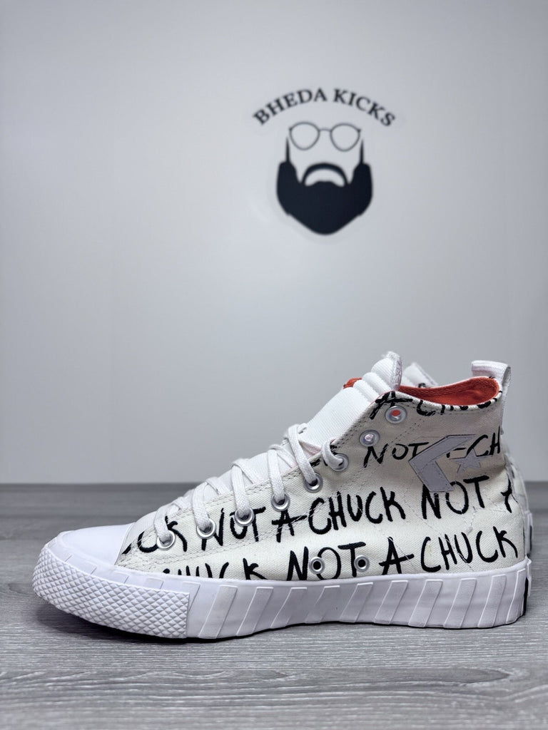 Size 9.5 - Converse Mens CT All Star 70s Hi 166503C White Casual Shoes Sneakers