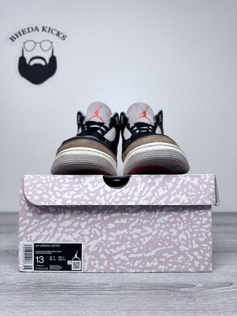 Size 13 - Air Jordan 3 Retro Mid Desert Elephant (CT8532-008) Preowned