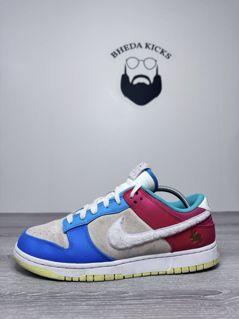 Size 10.5 - Nike Dunk Low 'Year of the Rabbit - Multi-Color' FD4203-111 Preowned