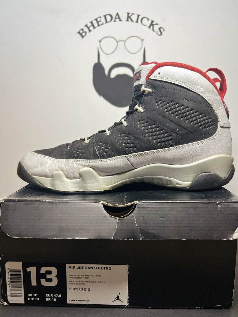2012 Nike Air Jordan Retro IX 9 Alter Ego Pack Johny Kilroy Size 13 302370-012