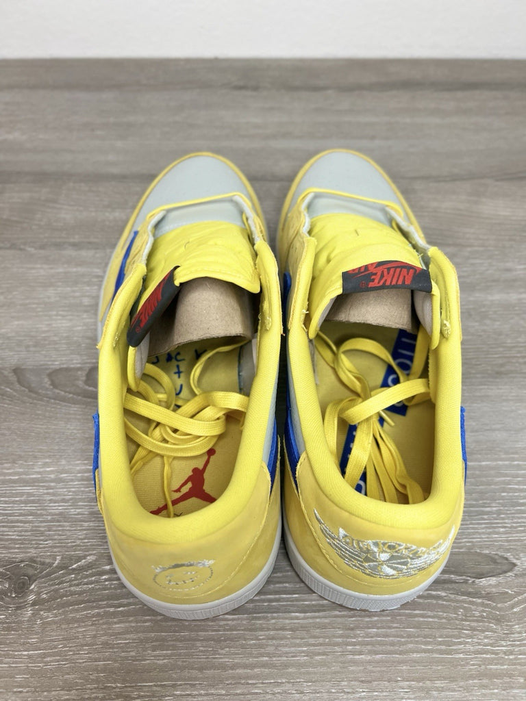 Size 15.5W (14 Men) - Nike Air Jordan 1 Retro OG SP Low Canary Travis Scott New