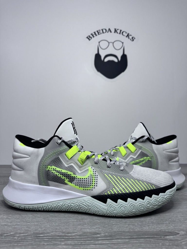 Size 13 - Nike Kyrie Flytrap 5 “Volt” Basketball Shoes CZ4100-101 White Black