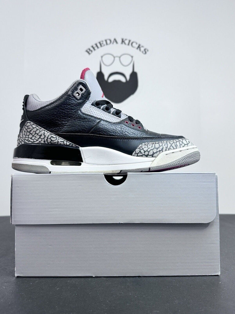 Nike Air Jordan 3 Retro OG Black Cement 2018 854262-001 Preowned Men’s Size 8