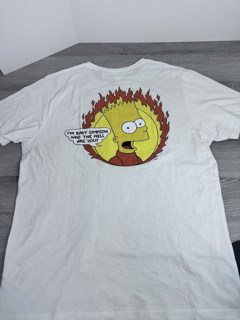 Main Label Virgil Abloh Off White 2013 Teenager Bart Simpson Graphic Tee XXL