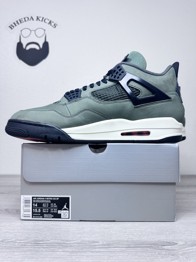 Size 14 - Undefeated x Air Jordan 4 Retro 2025 IB1519-200 Brand New