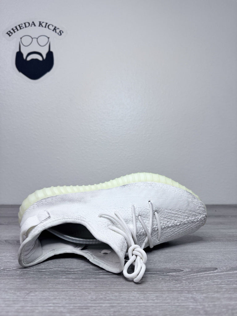 Size 12 - Adidas Yeezy 350 Boost V2 Cream Triple White 2017 CP9366 Preowned