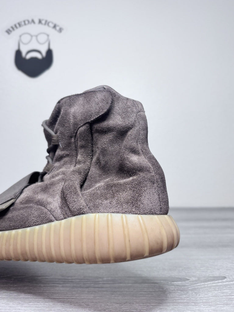Size 14 - Adidas Yeezy Boost 750 Chocolate 2016 BY2456 Authentic Rare Preowned