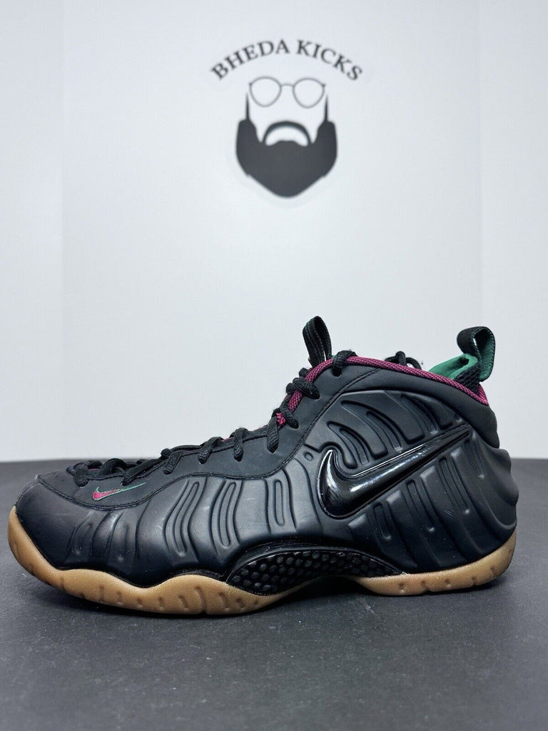 Nike Air Foamposite Gucci Pro One 2015 624041-004 Black Red Green Men’s Size 12