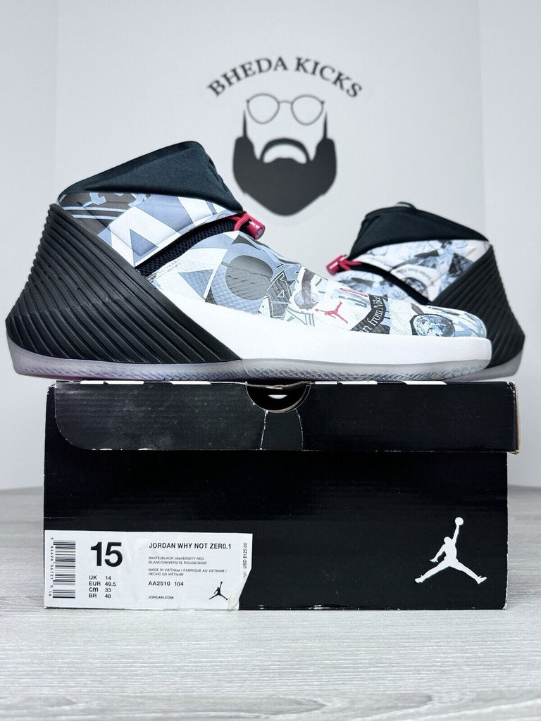 Size 15 - Jordan 'Why Not?' ZER0.1 Mirror Image 2018 AA2510-104 New DS