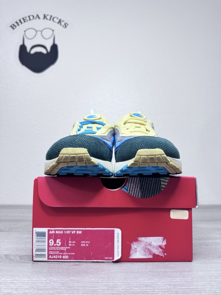 Size 9.5 - Nike Air Max 1/97 Sean Wotherspoon Men’s Preowned AJ4219-400