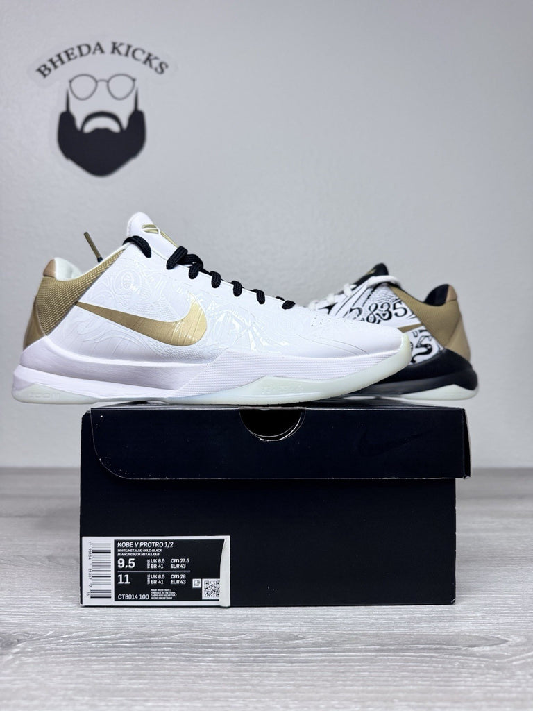 Size 9.5 - Nike Zoom Kobe 5 Protro Big Stage CT8014-100 Mambacita Brand New