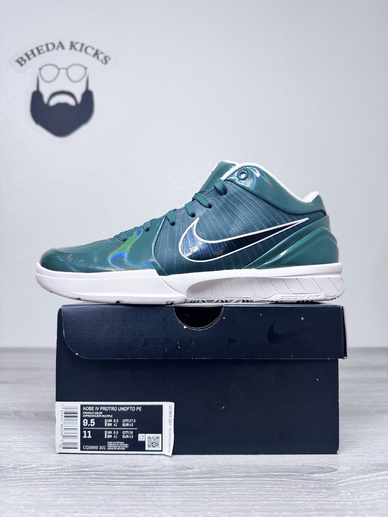 Size 9.5 - Nike Zoom Kobe 4 Protro x Undefeated Milwaukee Bucks (CQ3869-301) New