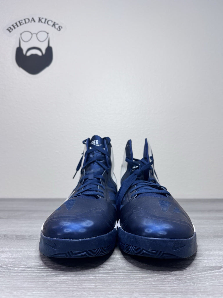 Size 17 - Nike Air Max Hyper Aggressor Blue White 524867-401 NEW Tyson Chandler